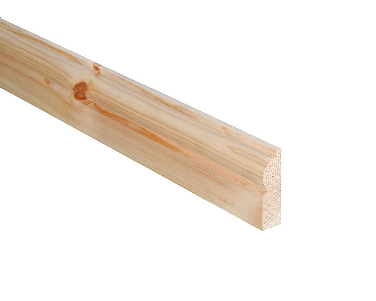 Product image for Pine Torus Architrave (L)2.1m (W)69mm (T)19.5mm, Pack of 5
