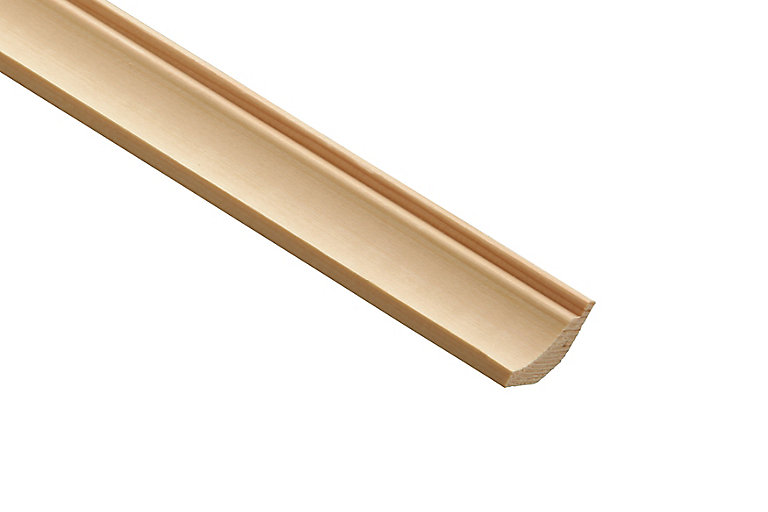 Product image for Natural Pine Scotia Skirting board (L)2.4m (W)29mm (T)21mm