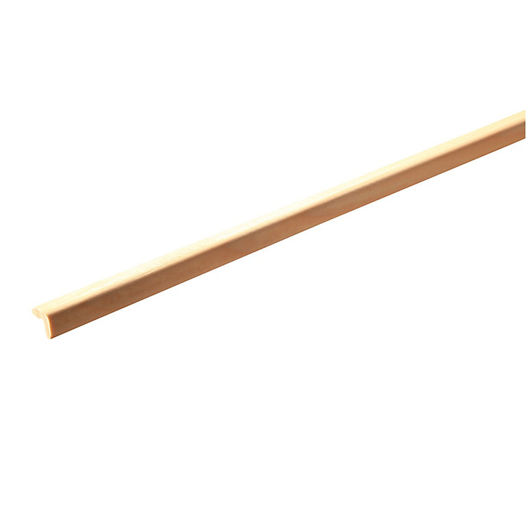 Product image for Pine Angled edge Moulding (L)2.4m (W)15mm (T)12mm