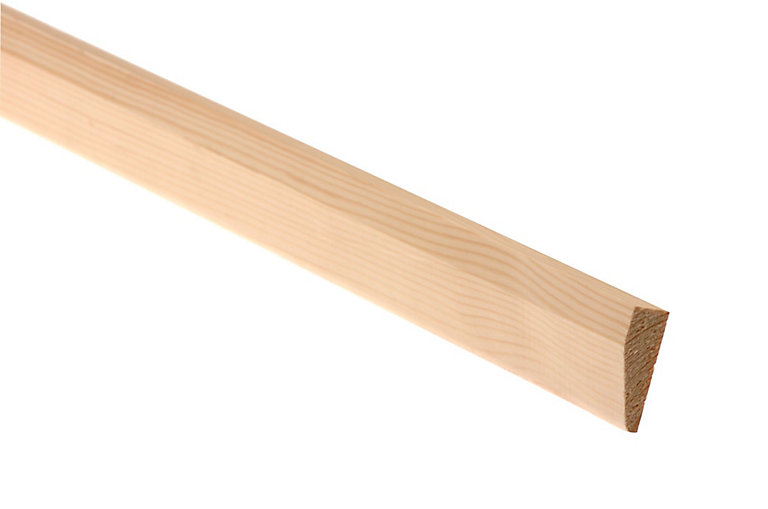 Product image for Metsä Wood Pine Chamfered Architrave (L)2.1m (W)45mm (T)15mm, Pack of 8