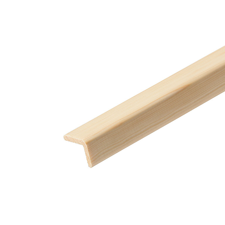 Product image for Pine L-Shape Moulding (L)2.4m (W)27mm (T)20mm