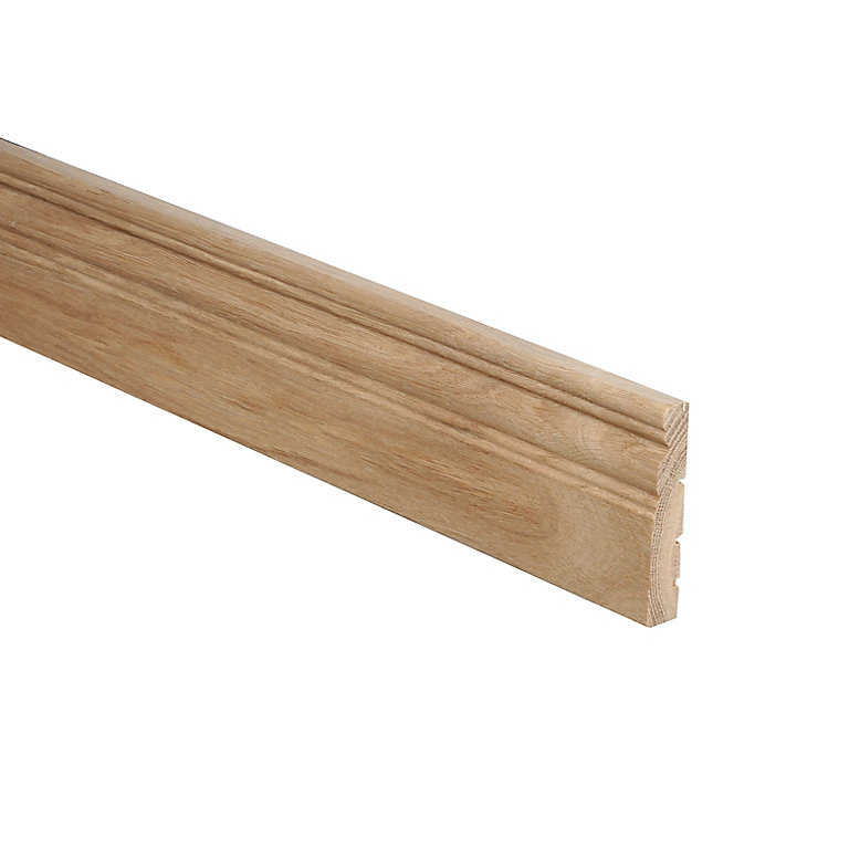 Product image for Oak Architrave (L)2.15m (W)95mm (T)18mm, Pack of 5