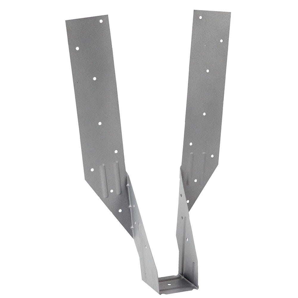 Product image for 100mm X 278mm Speed Pro Timber To Timber Jiffy Joist Hanger Galvanised Pack Of 100