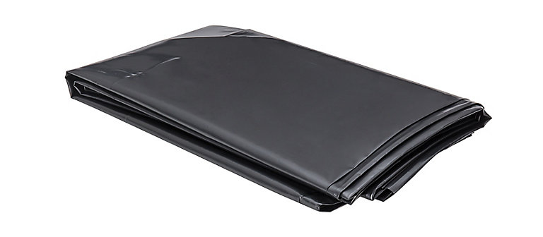 Product image for Capital Valley Plastics Ltd Black 250 Micron Damp proof membrane, (L)3m (W)4m