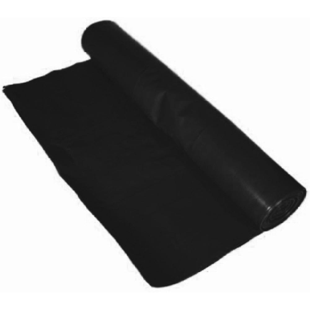 Image of Capital Valley Plastics Ltd Black 300 Micron Damp proof membrane, (L)25m (W)4m