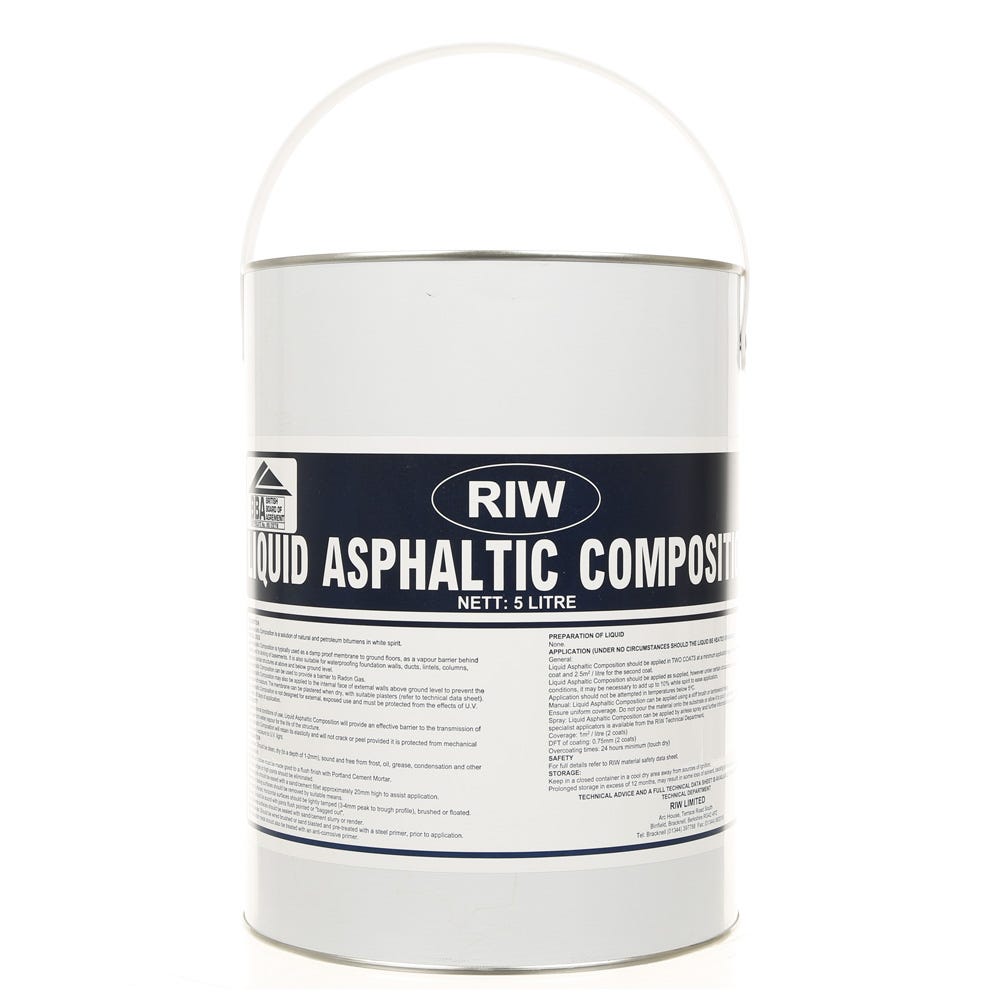 Product image for RIW Liquid Asphalt Composition 5L