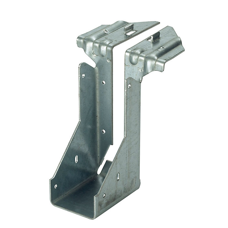 Product image for Expamet Galvanised Steel Joist hanger (H)150mm (W)50mm
