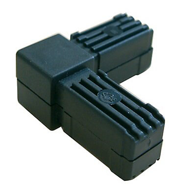 Product image for Diall Black Round Tube connector, (H)20mm (W)20mm