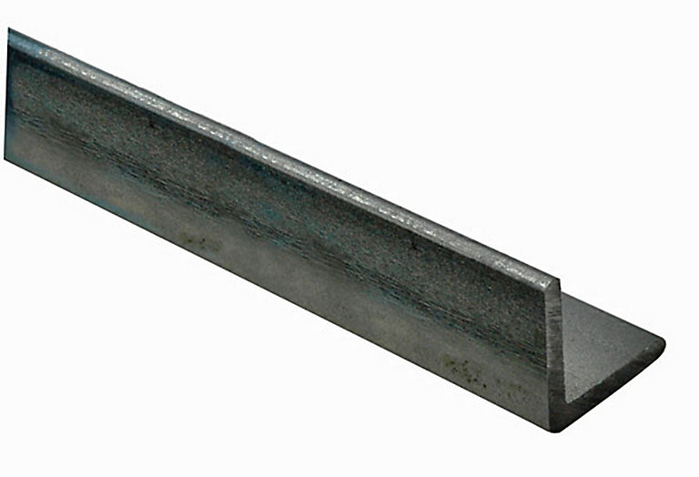 Product image for Varnished Hot-rolled steel Equal L-shaped Angle profile, (L)1m (W)20mm
