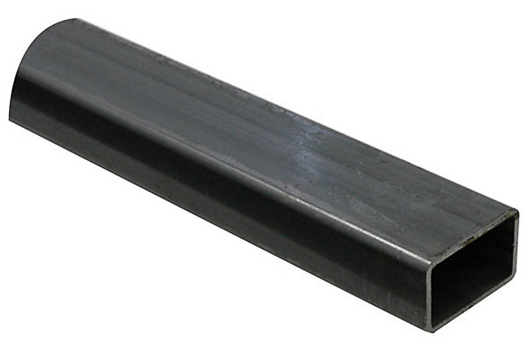 Product image for Varnished Cold-pressed steel Rectangular Tube, (L)1m (W)40mm (T)1.5mm