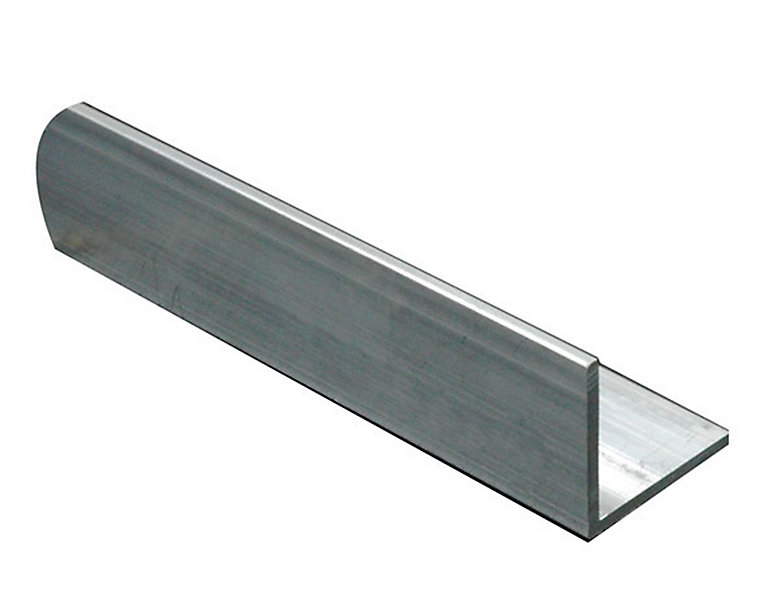Product image for Aluminium Equal L-shaped Angle profile, (L)1m (W)25mm