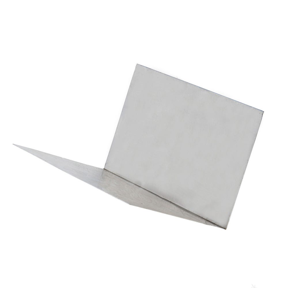 Product image for 6'' Aluminium Soaker Bent 3'' X 3''