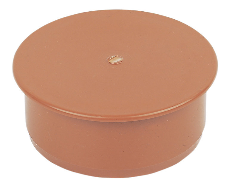 Product image for FloPlast Underground drainage Socket plug, (Dia)110mm