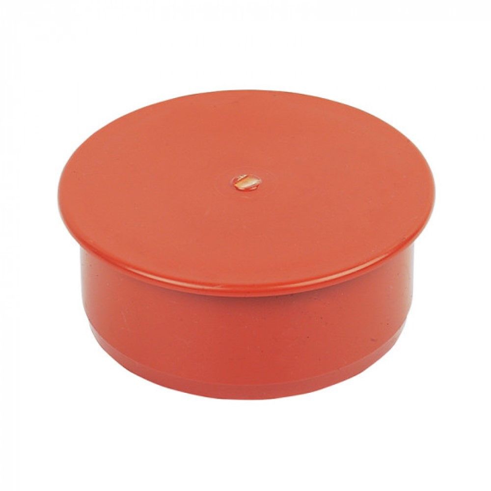 Product image for FloPlast Underground drainage Socket plug, (Dia)110mm