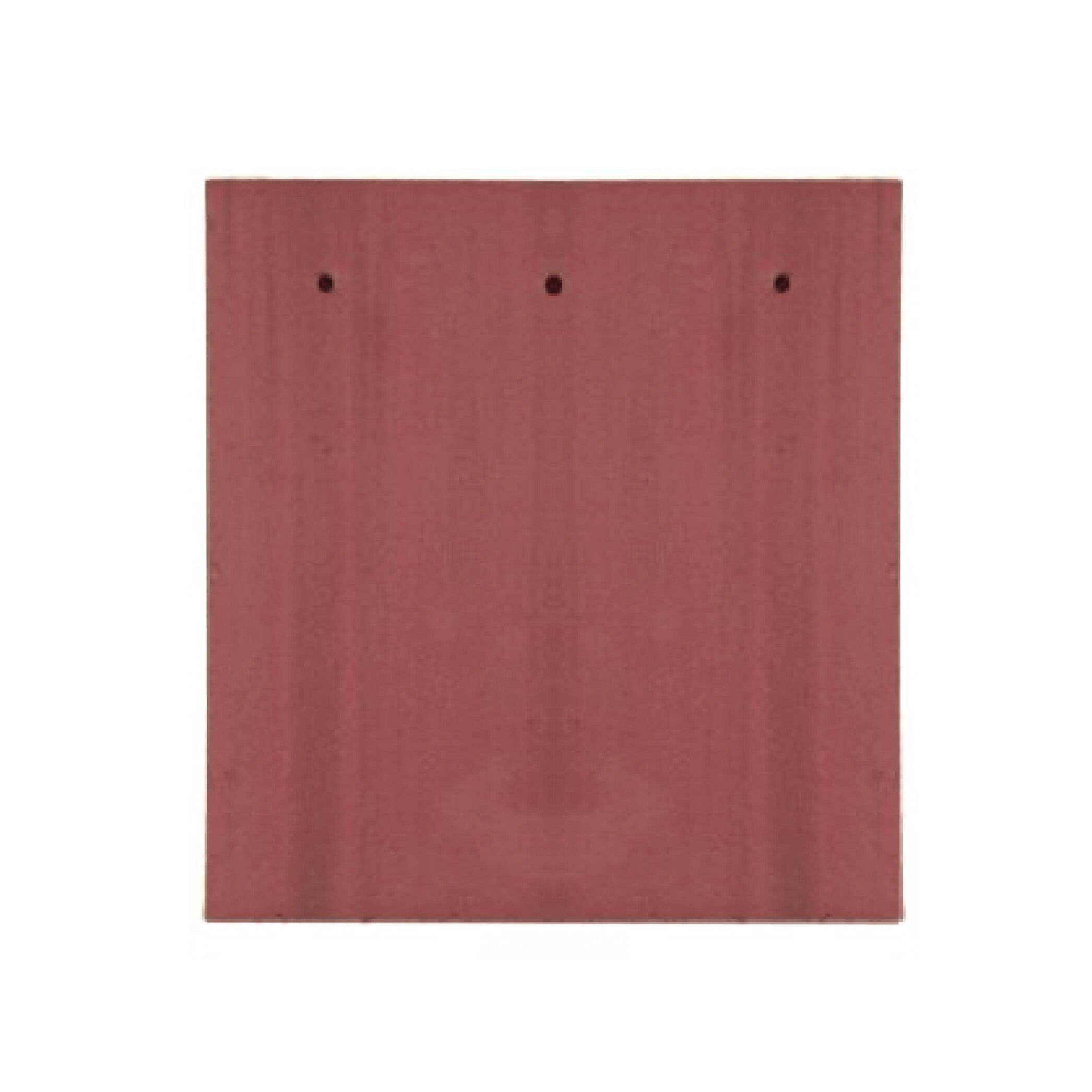 Product image for Marley Plain Gable Tile (tile & A Half) Concrete Old English Dark Red 248mm X 267mm