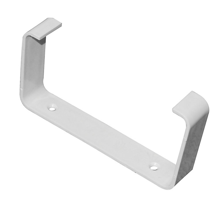 Product image for Manrose White Flat channel ducting clip (W)110mm, Pack of 2