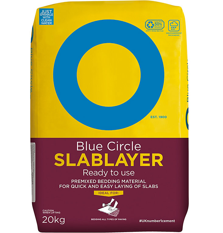 Product image for Blue Circle Brown Slablayer, 20kg Bag