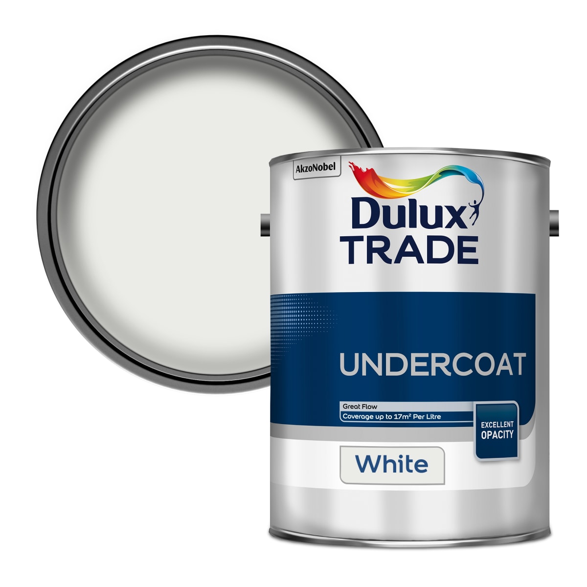 Image of Dulux Trade Undercoat White 5ltr