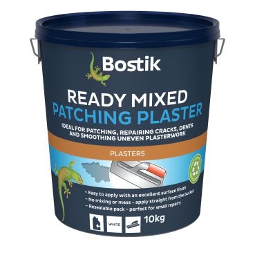 Product image for Bostik Ready Mixed Patching Plaster 10Kg