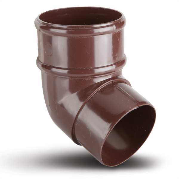 Product image for Round Downpipe Offset Bend 92.5 White 68mm