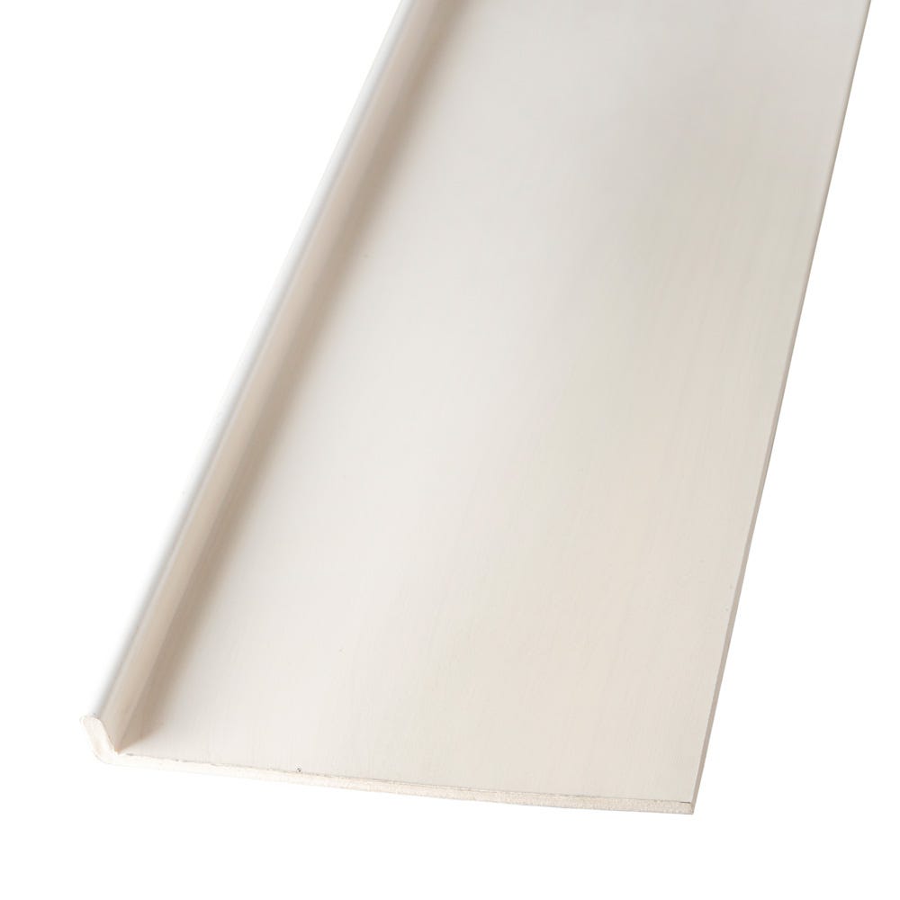 Product image for 9mm X 250mm Primacell Upvc Fascia Board Single Leg 5000mm White