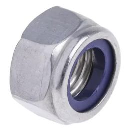 Product image for Timco Nylon Nuts Type-P Zinc DIN982 M10 (4 Pack) 10NPP