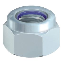 Product image for Timco Nylon Nuts Type-P Zinc DIN982 M12 (4 Pack) 12NPP