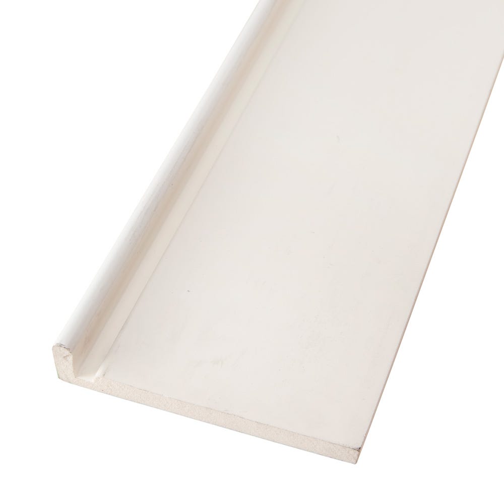 Product image for 16mm X 175mm Primacell Upvc Fascia Board Single Leg 5000mm White