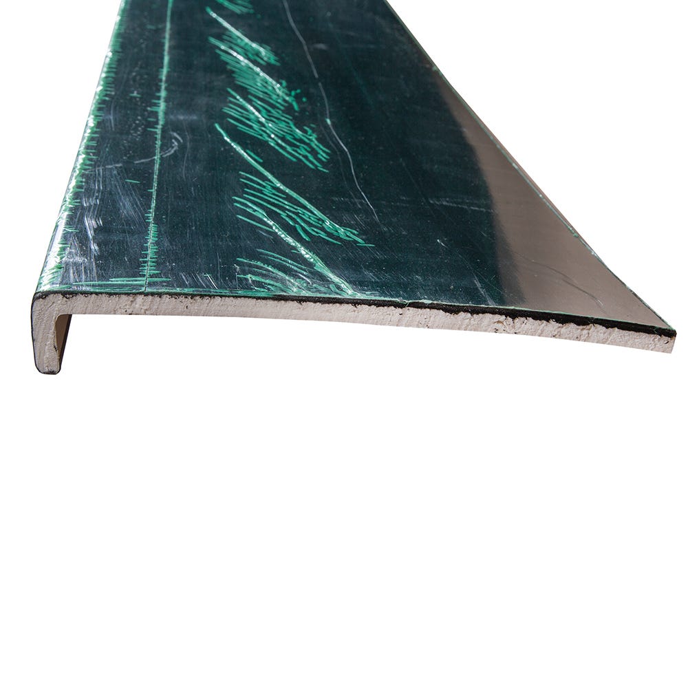 Image of 9mm X 225mm Primacell Upvc Fascia Board Single Leg 5000mm Black