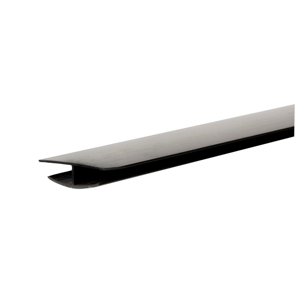 Product image for Primacell Upvc Hollow Soffit H Trim 5000mm Black
