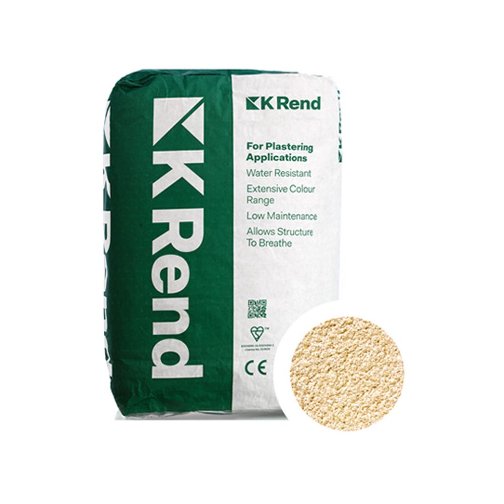 Product image for K Rend Silicone FT Textured York Render Coat 25kg Pallet Of 40
