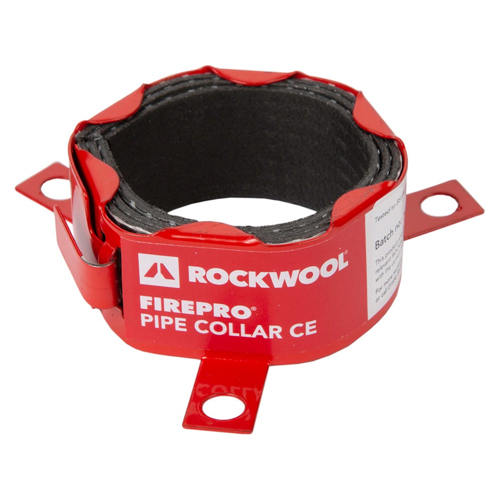 Product image for Rockwool 55mm Fire Rated Pipe Collar
