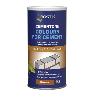 Image of Bostik Cementone Colours for Cement Russet Brown 1kg
