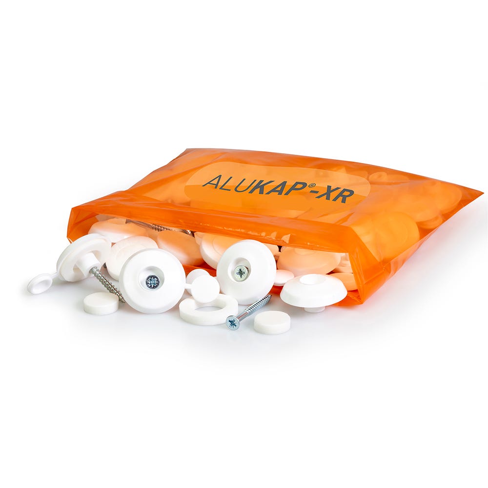 Product image for 10 - 35mm Axiome White Fixing Buttons Pack Of 10