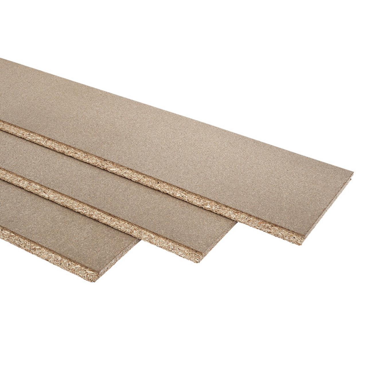Image of OSB3 Board Tongue & Groove 2 Edge Loft Boards FSC 1220 x 300 x 18mm (3 Pack)
