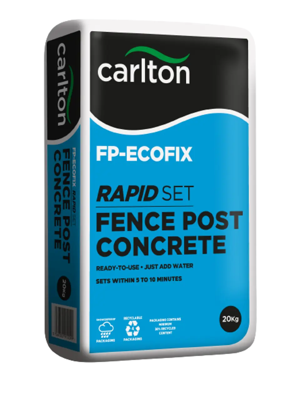Product image for Carlton Rapid Set Fence Post Concrete 20kg (FP-ECOFIX)
