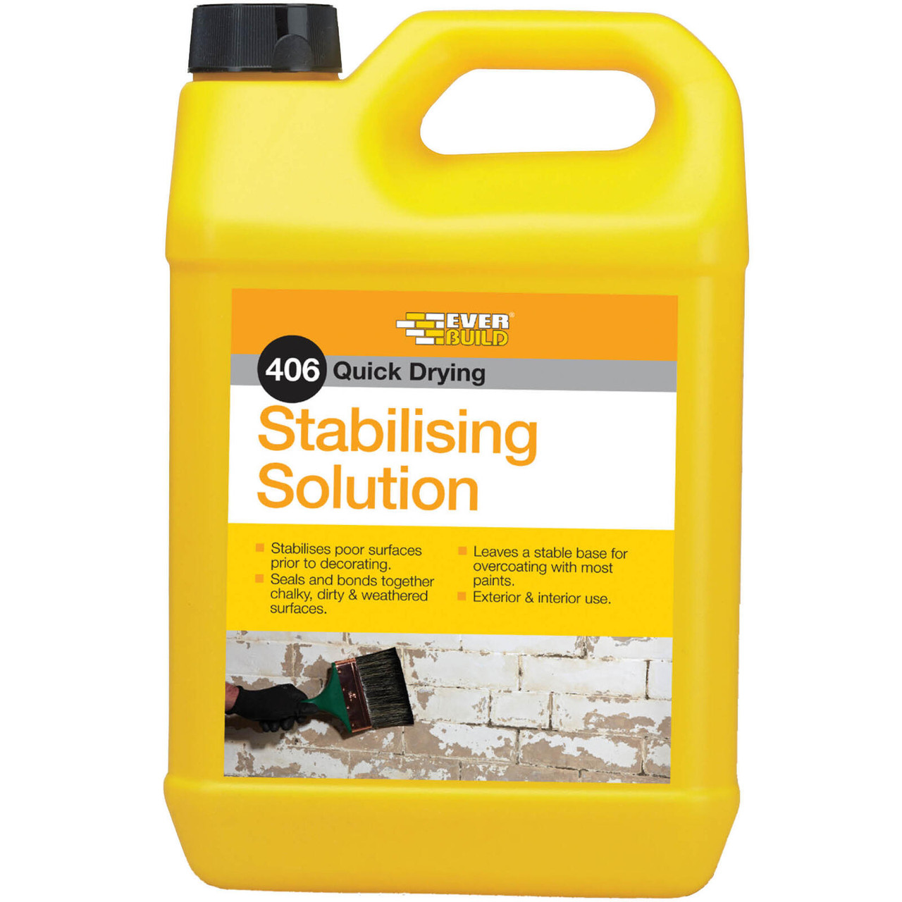 Product image for Everbuild 406 Stabilising Solution 5L