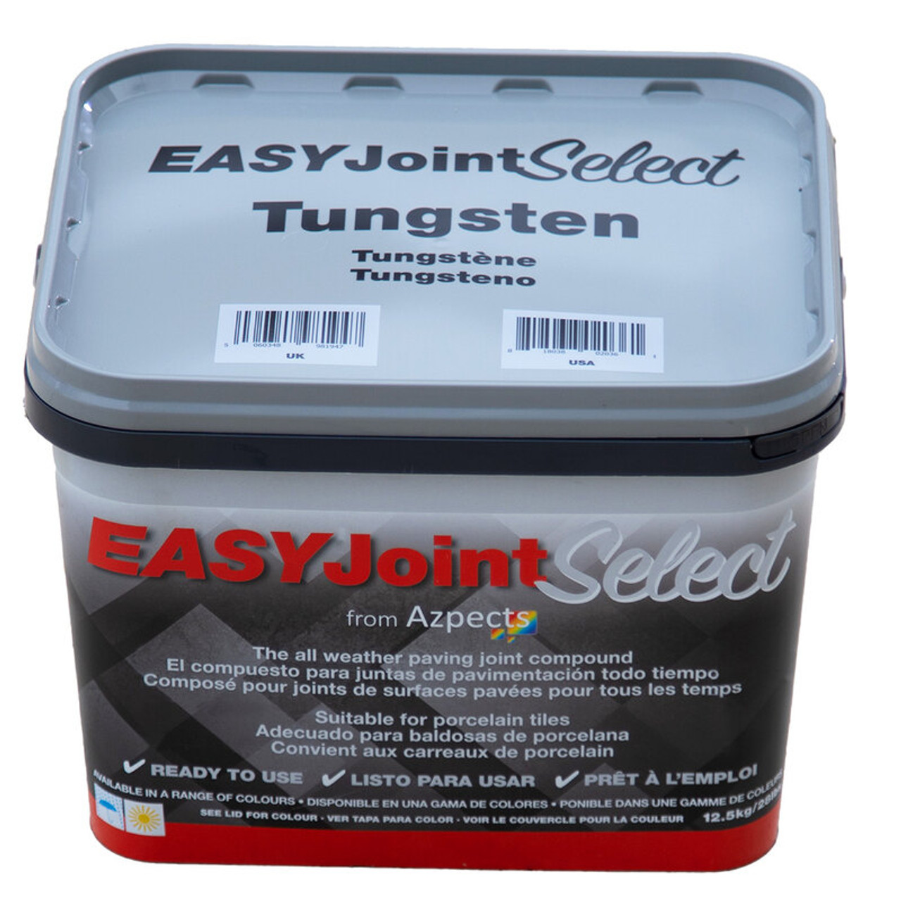 Product image for Azpects Easy Joint Select All Weather Paving Joint Compound Tungsten 12.5kg (3257)