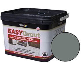 Product image for Azpects Easy Grout Porcelain Slurry Grout Grafito 15kg (7016)