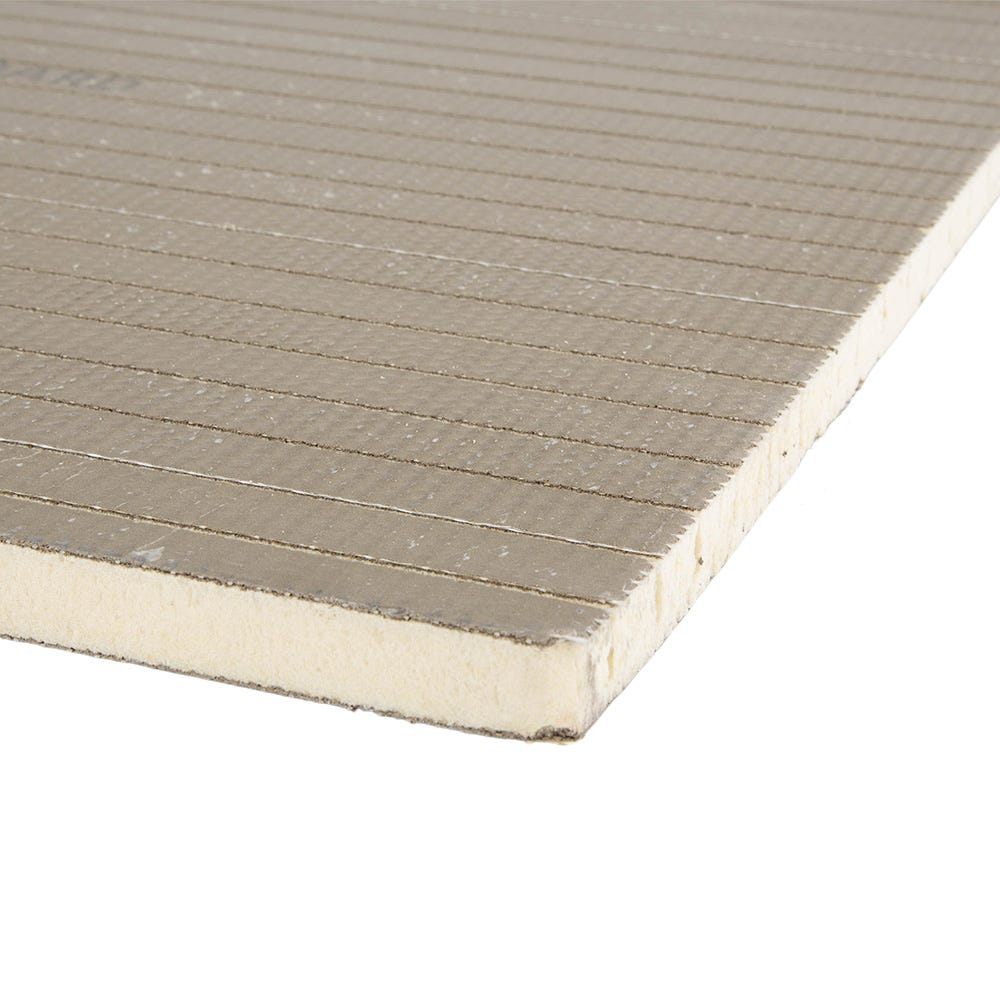 Product image for 20mm Hydroflexi Insulated Tilebacker Board 1200mm X 600mm (4' X 2') Long Cut