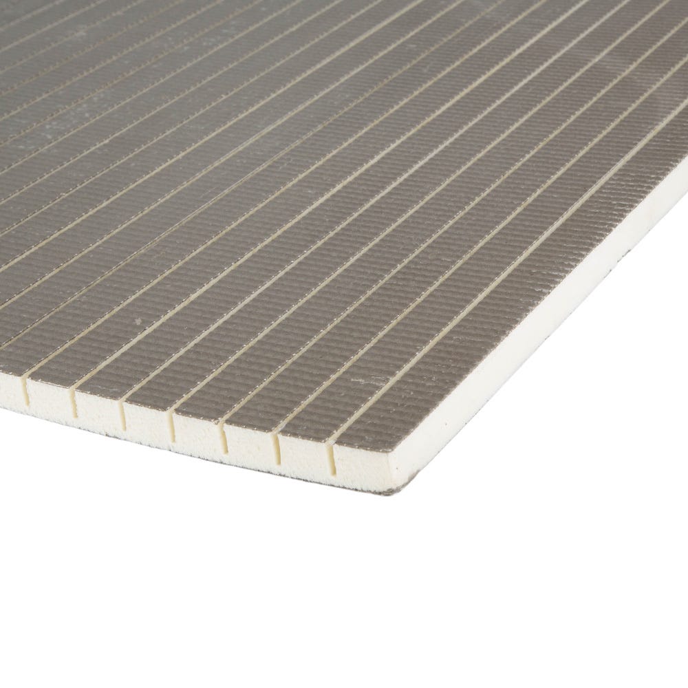 Product image for 20mm Hydroflexi Insulated Tilebacker Board 1200mm X 600mm (4' X 2') Short Cut