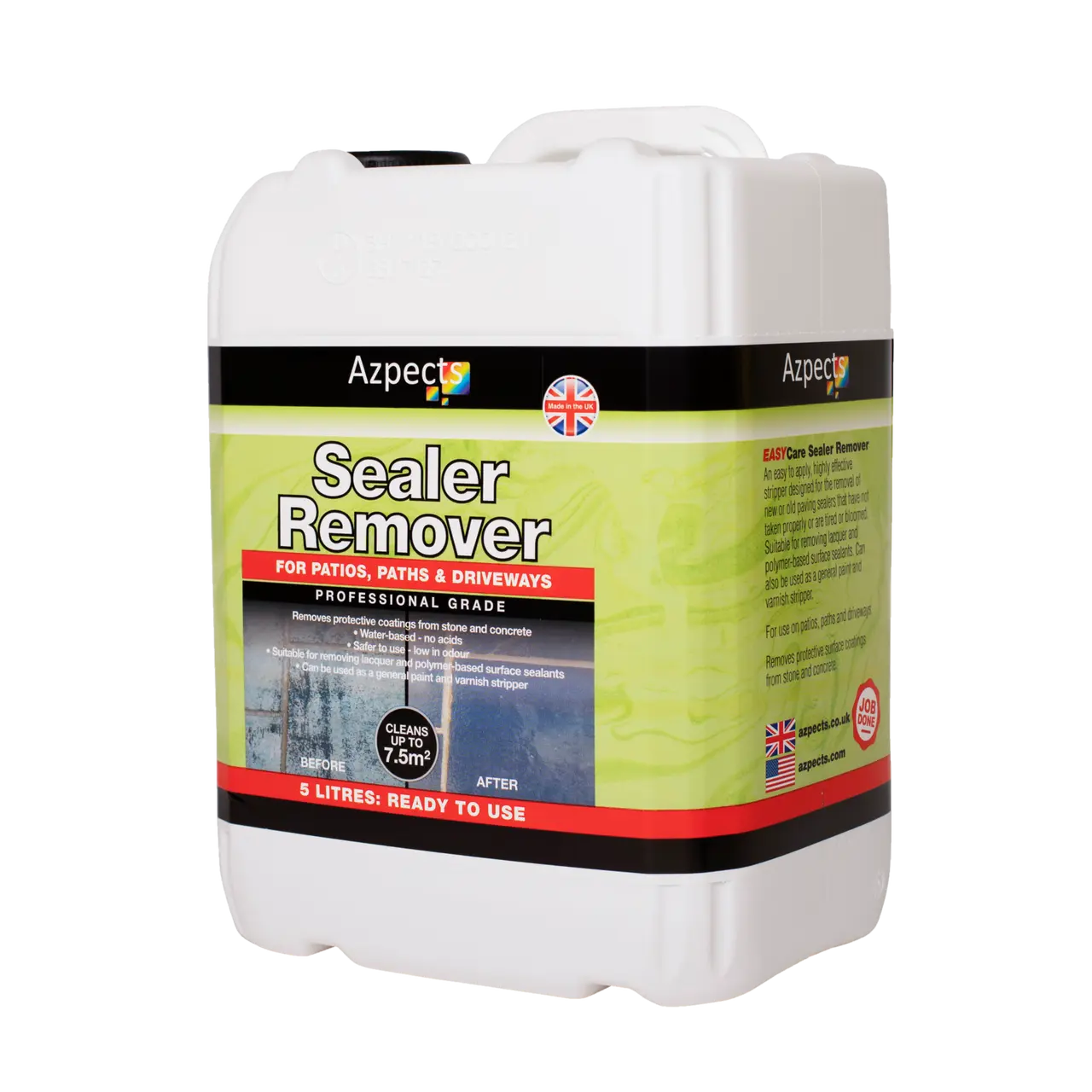 Product image for Azpect EasyCare Sealer Remover 5 Litre (2630)