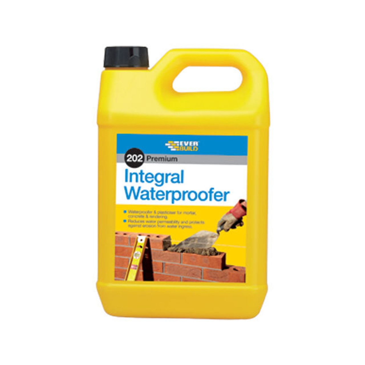 Product image for Everbuild Everbuild 202 Integral Liquid Waterproofer 5 Litre