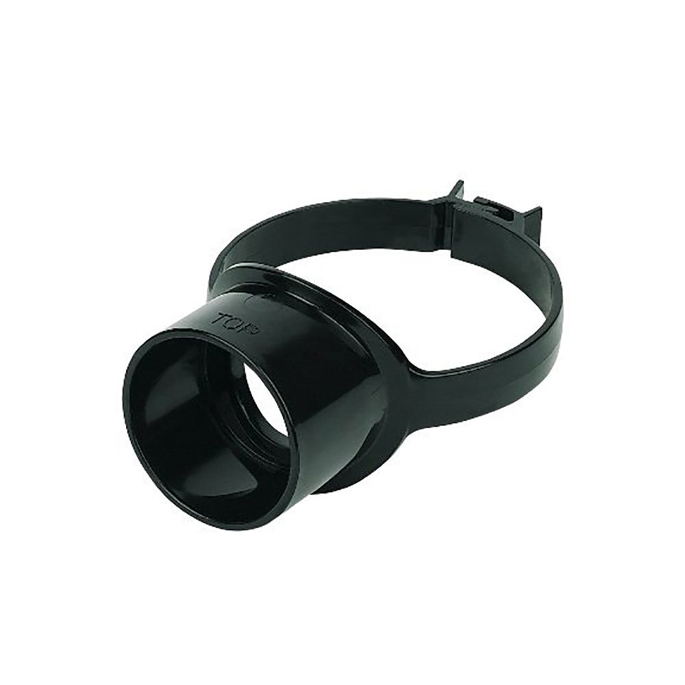 Product image for 110mm Floplast Soil Strap On Boss Black