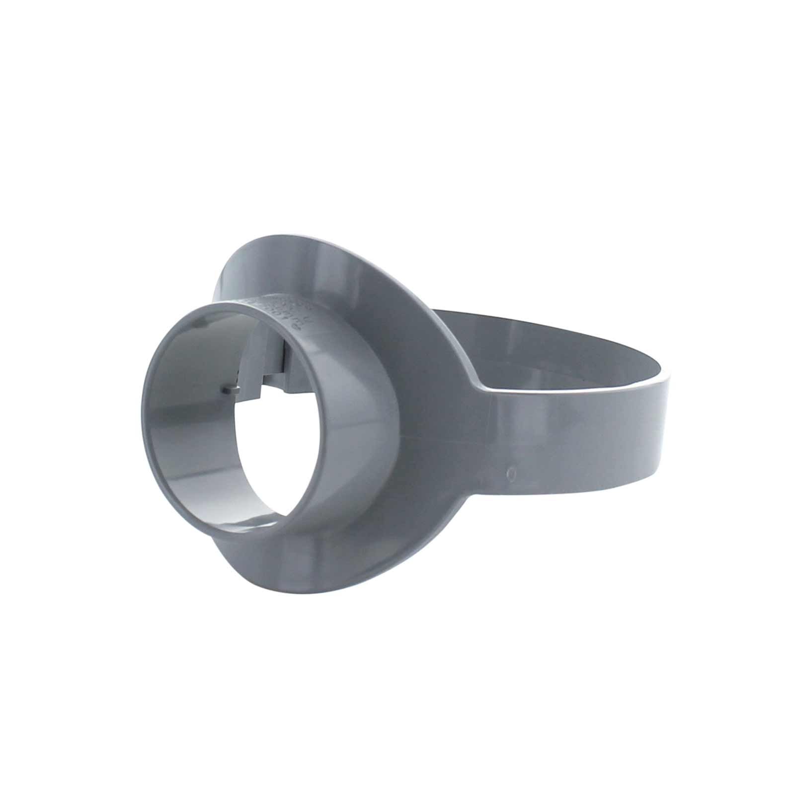 Product image for 110mm Floplast Soil Strap On Boss Grey