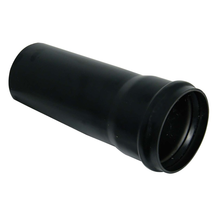 Product image for 110mm Floplast Soil Pipe Single Socket 3000mm Black