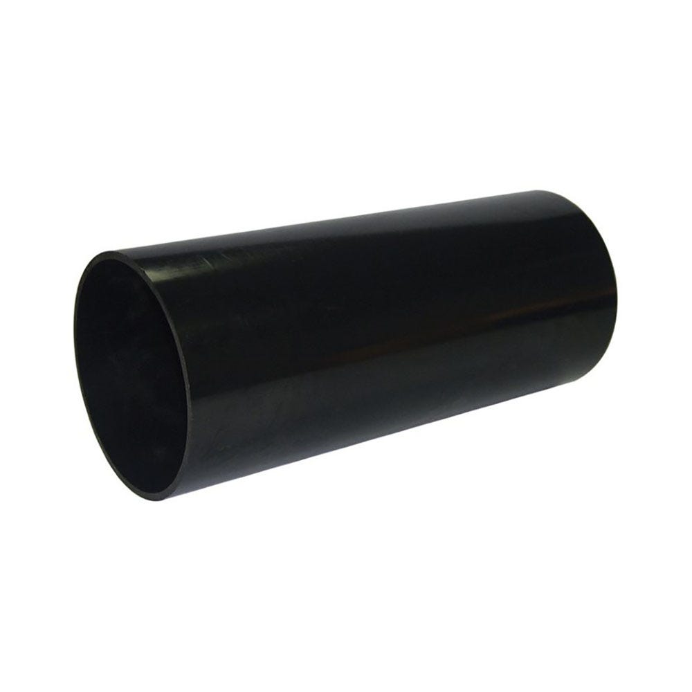 Product image for 110mm Floplast Solvent Soil Pipe Plain Ended 3000mm Black