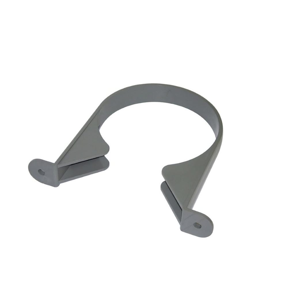 Product image for 110mm Floplast Soil Pipe Clip Grey