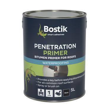 Product image for Bostik Penetration Bitumen Primer for Roofs 5L