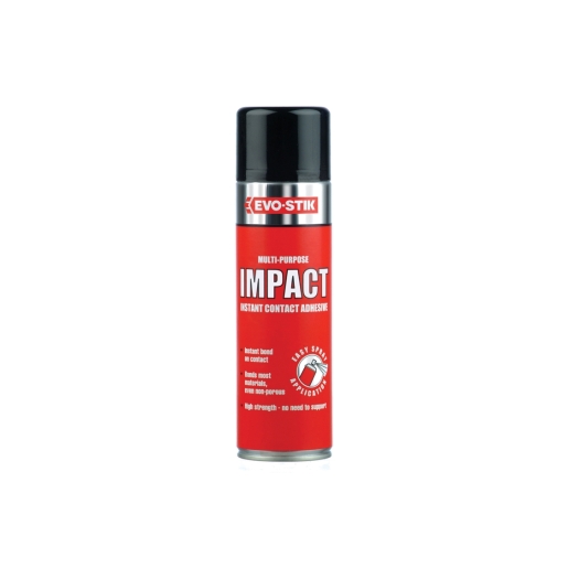 Image of Evo-Stik Impact Contact Spray Adhesive 500 ml
